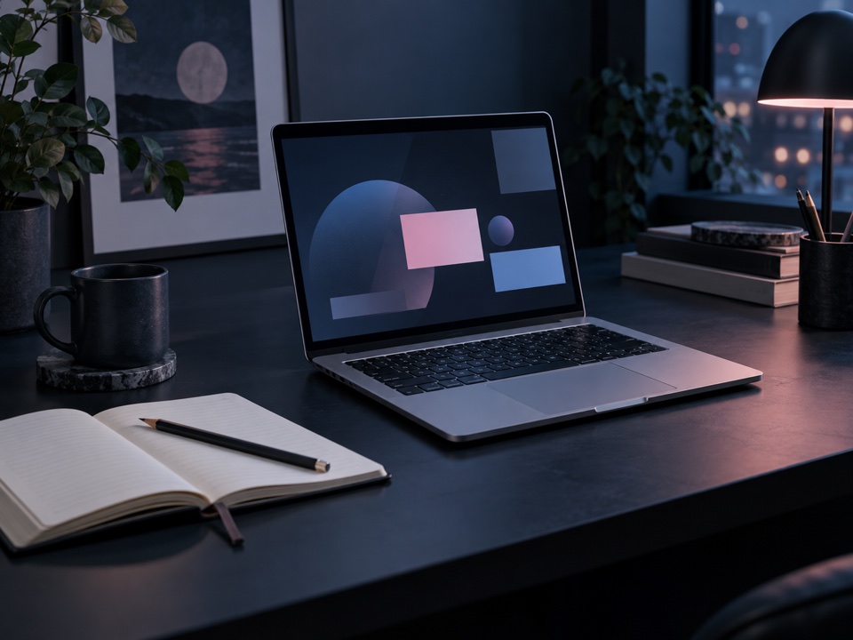 AI 生成的网站反馈工作台示意图